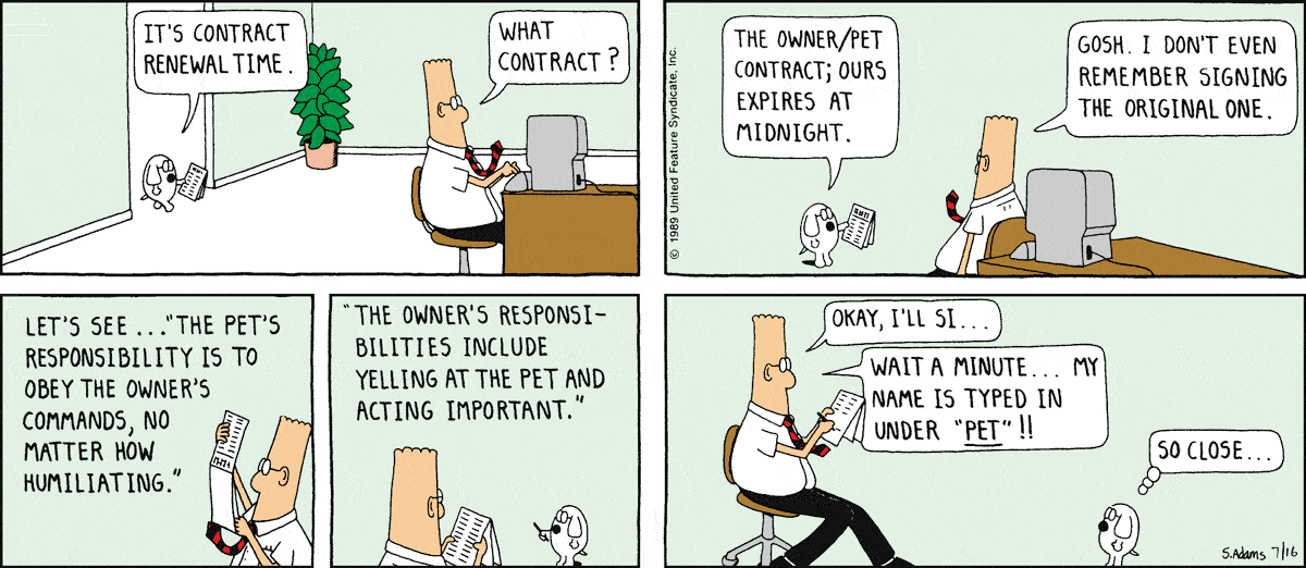 Dilbert Cartoon