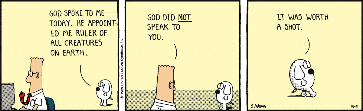 Dilbert Cartoon