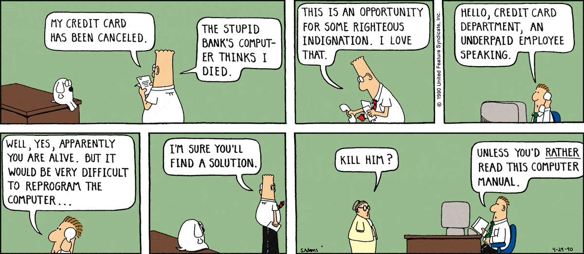 Dilbert Cartoon
