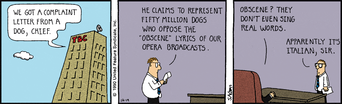 Dilbert Cartoon