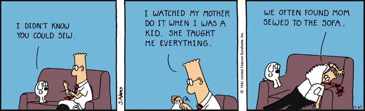 Dilbert Cartoon