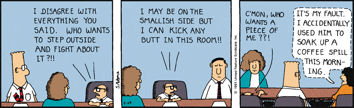 Dilbert Cartoon