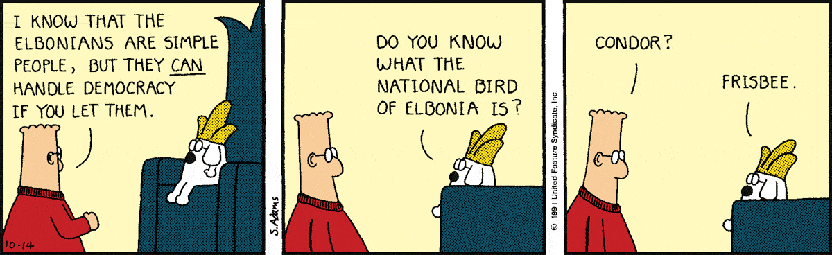 Dilbert Cartoon