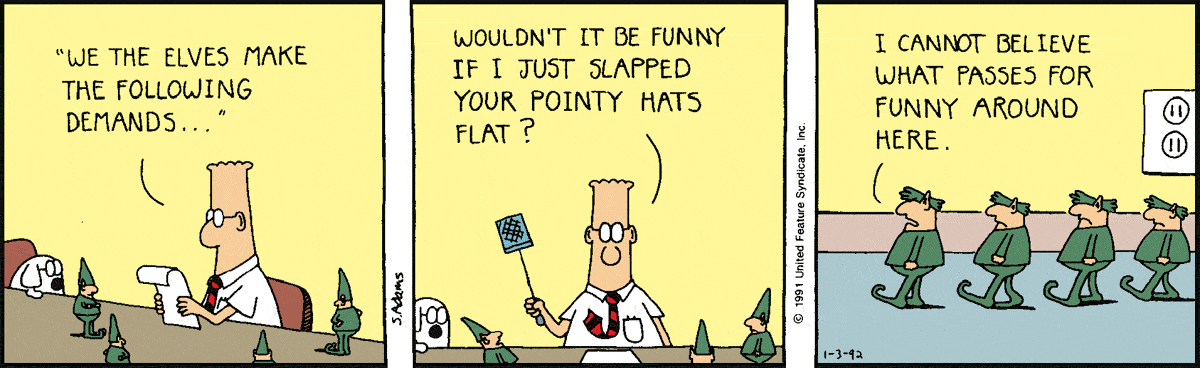 Dilbert Cartoon