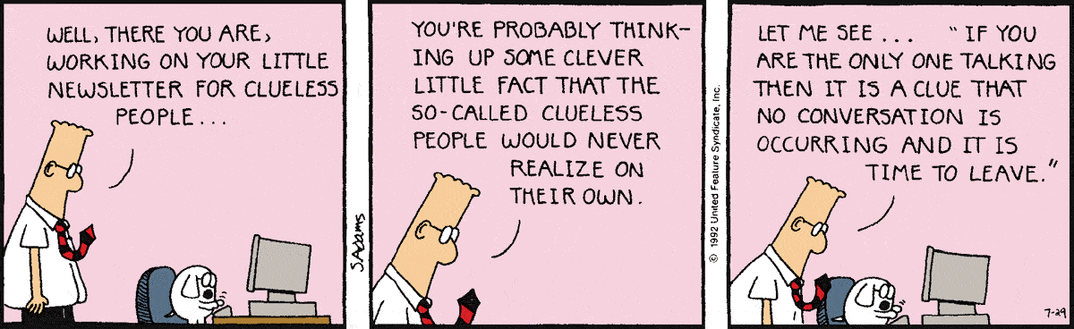 Dilbert Cartoon