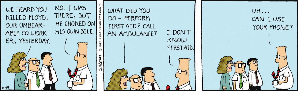 Dilbert Cartoon
