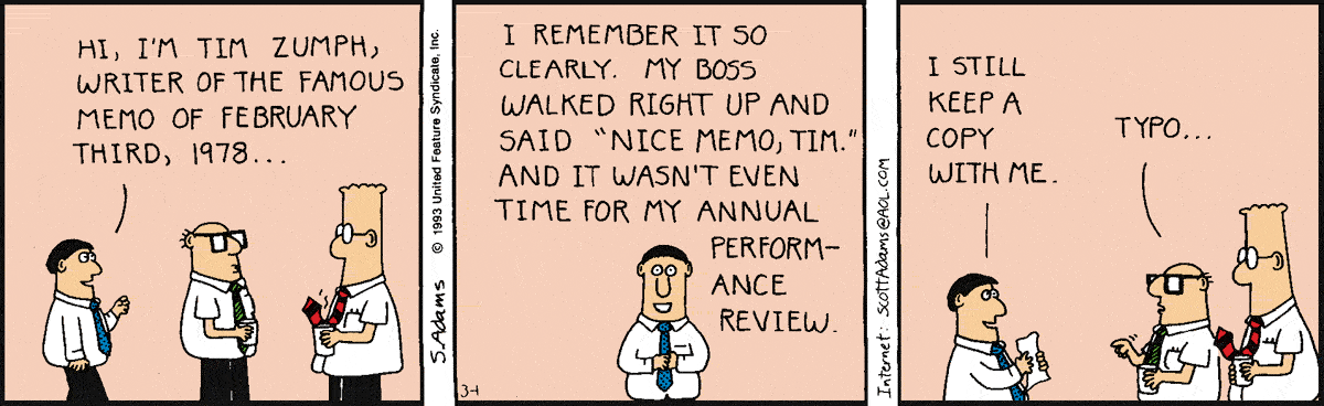 Dilbert Cartoon
