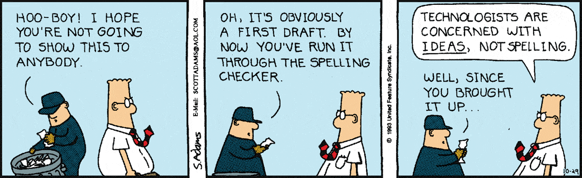 Dilbert Cartoon