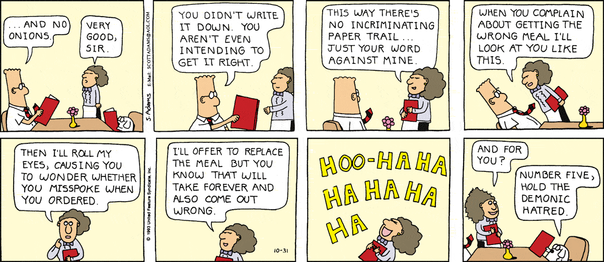Dilbert Cartoon
