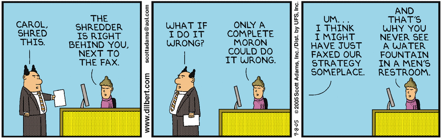 Dilbert Cartoon
