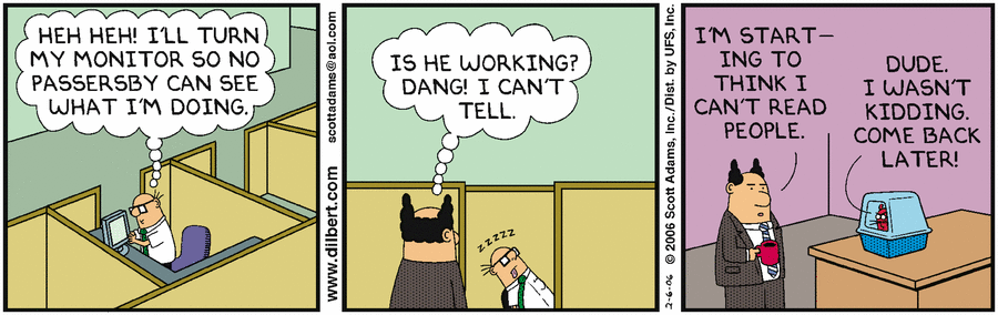 Dilbert Cartoon
