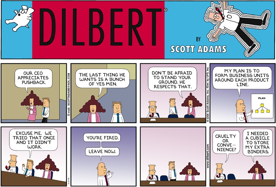 Dilbert Cartoon