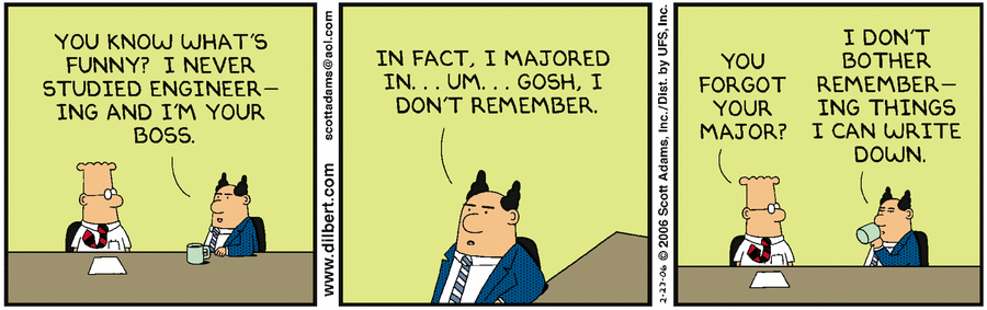 Dilbert Cartoon