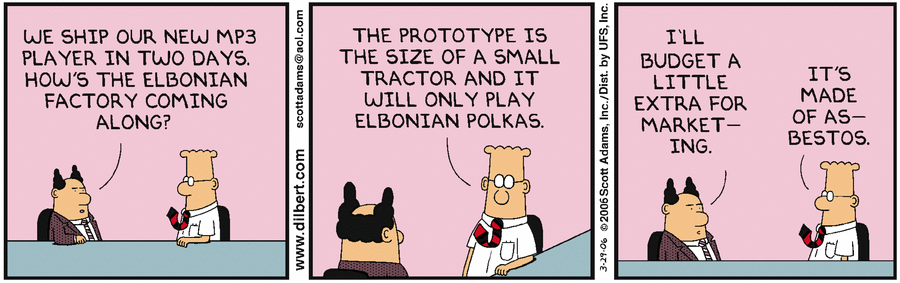 Dilbert Cartoon