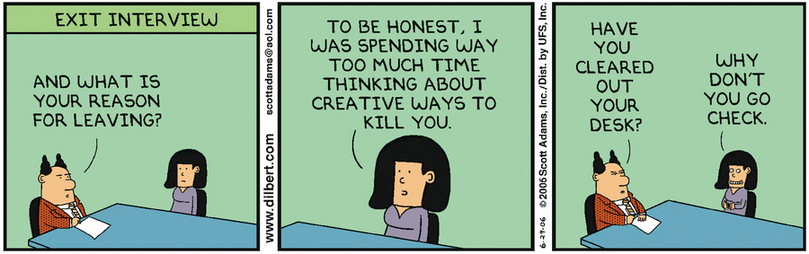 Dilbert Cartoon