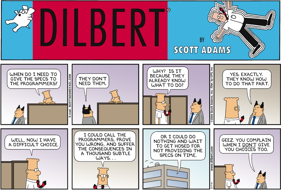 Dilbert Cartoon