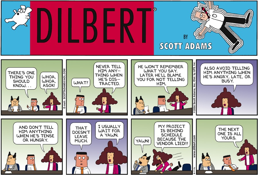 Dilbert Cartoon