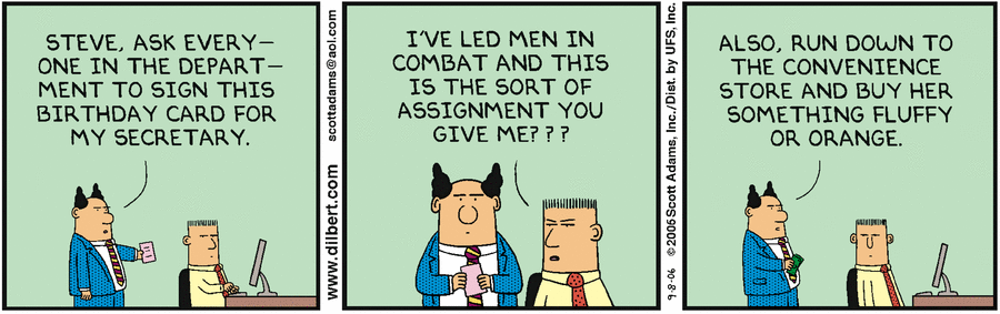 Dilbert Cartoon