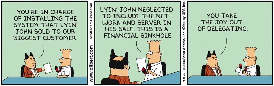 Dilbert Cartoon