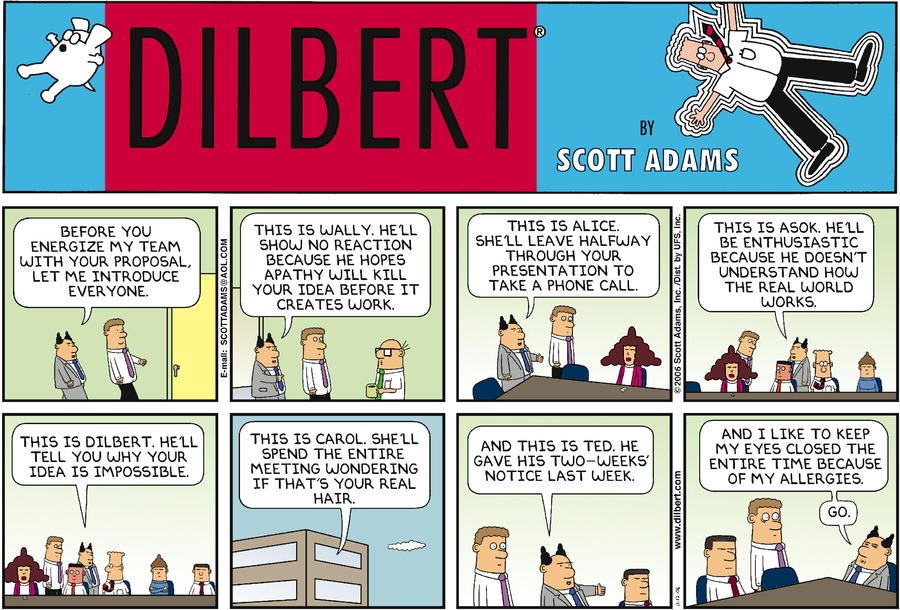 Dilbert Cartoon