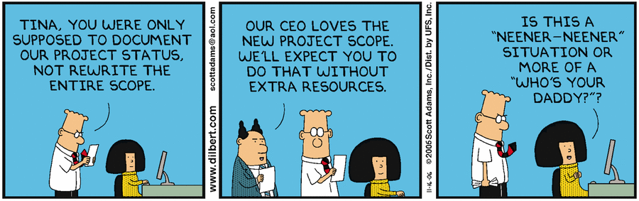 Dilbert Cartoon