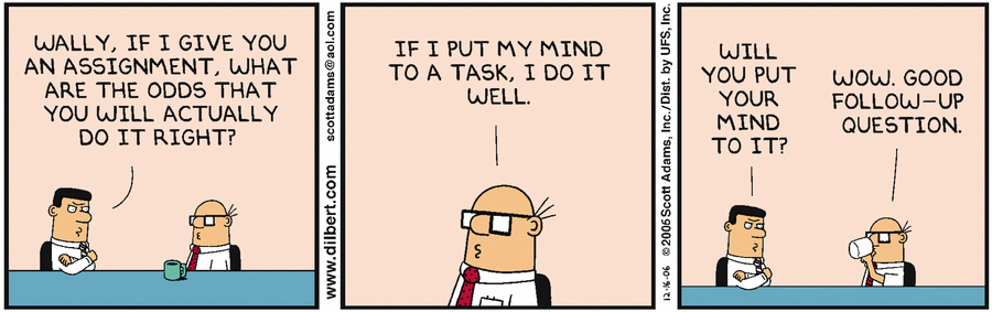 Dilbert Cartoon