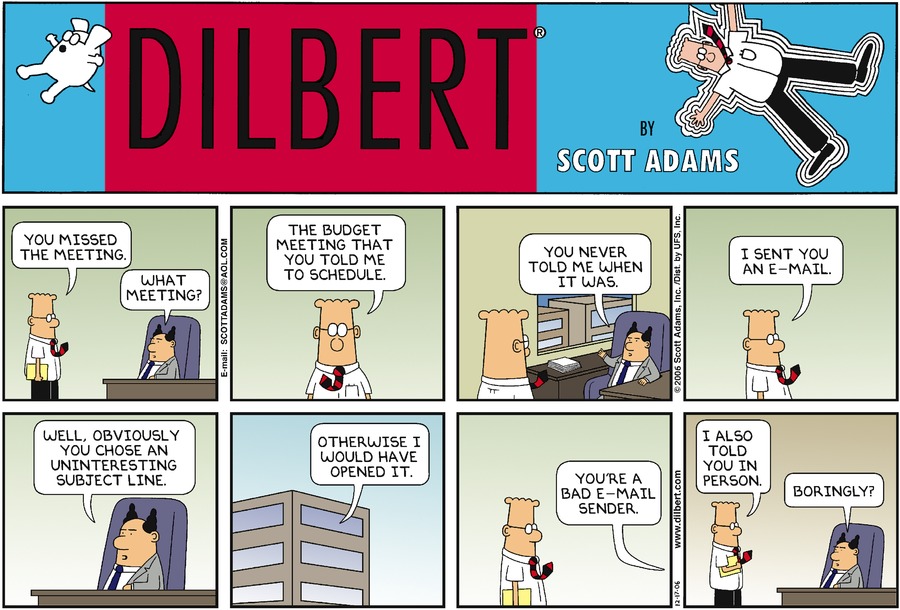 Dilbert Cartoon