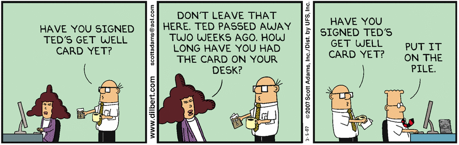 Dilbert Cartoon