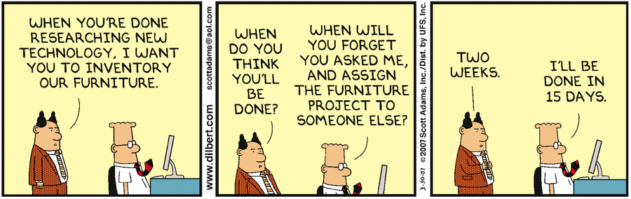 Dilbert Cartoon