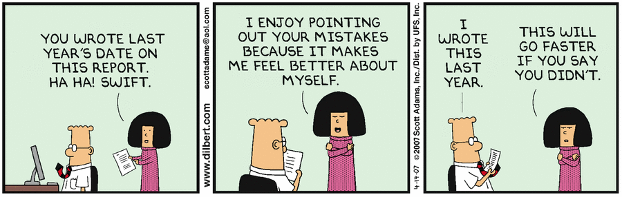Dilbert Cartoon