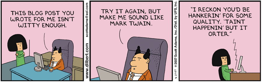 Dilbert Cartoon