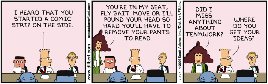 Dilbert Cartoon