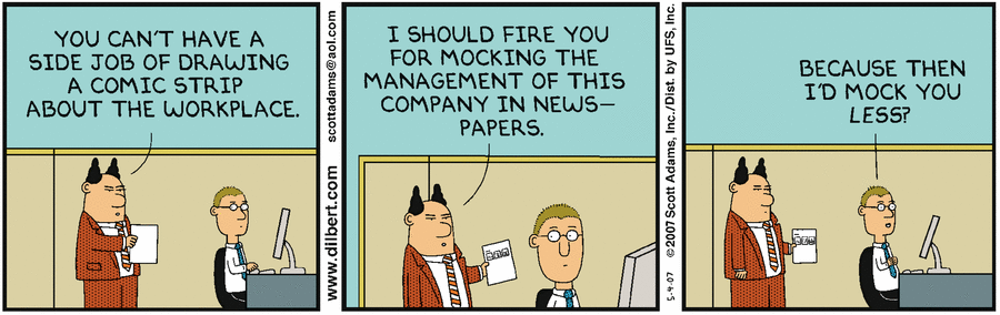 Dilbert Cartoon