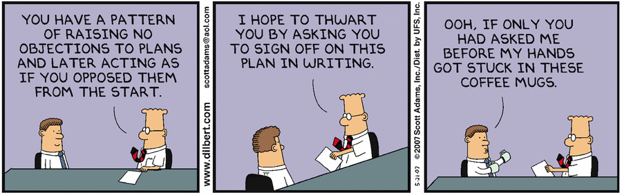 Dilbert Cartoon