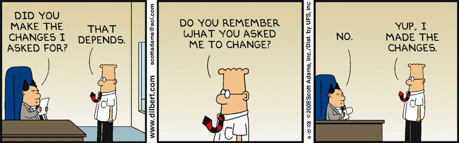 Dilbert Cartoon