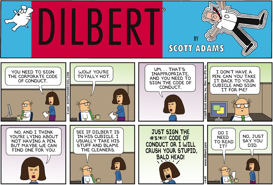 Dilbert Cartoon