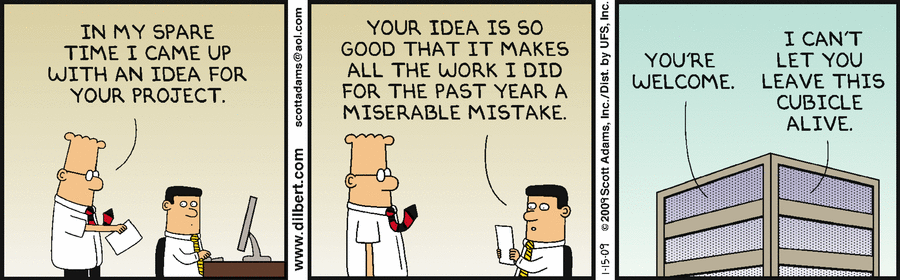 Dilbert Cartoon