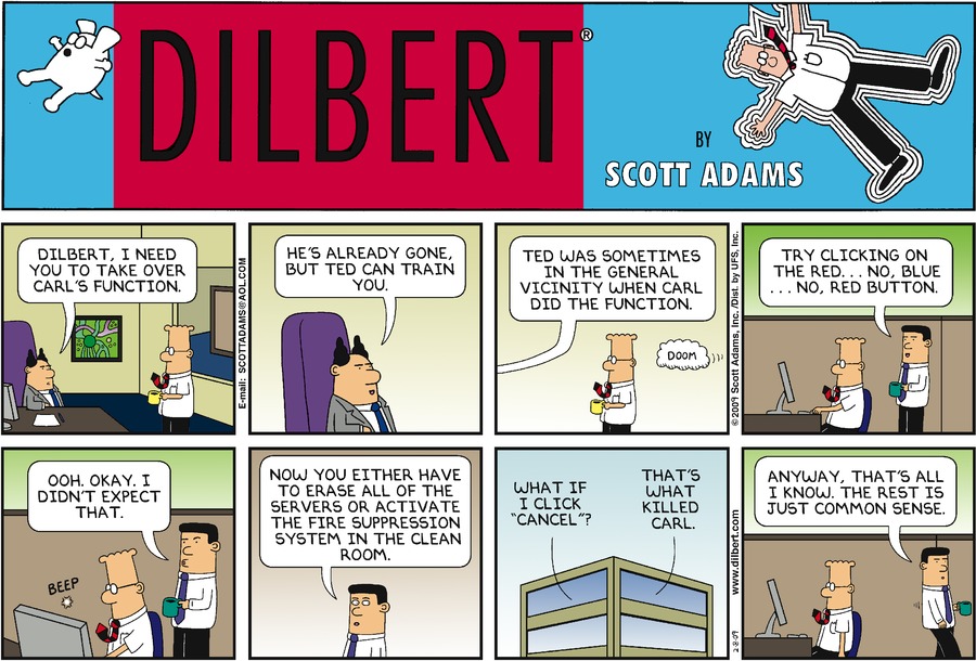 Dilbert Cartoon