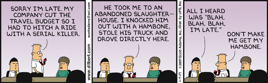 Dilbert Cartoon