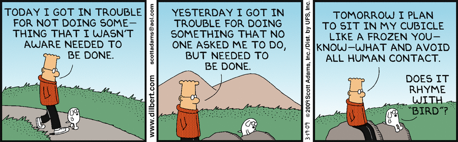 Dilbert Cartoon