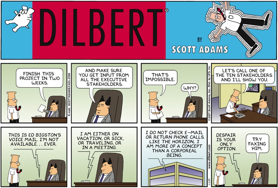 Dilbert Cartoon
