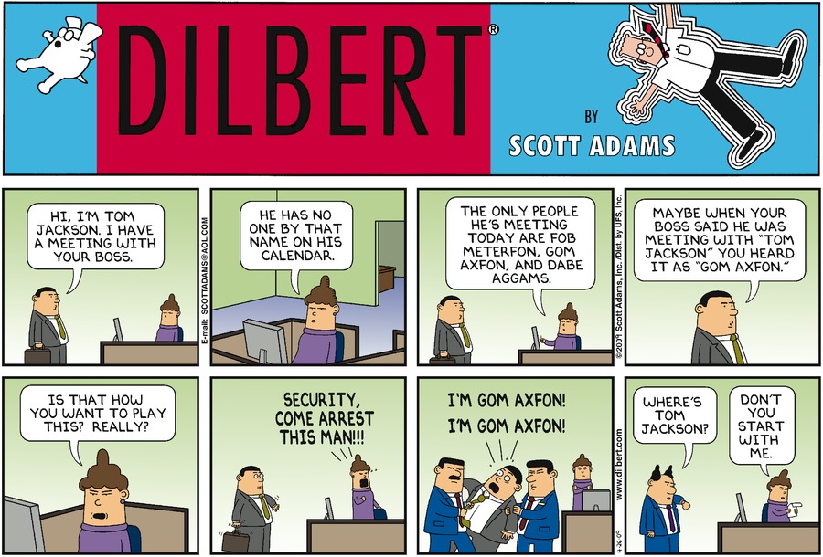Dilbert Cartoon