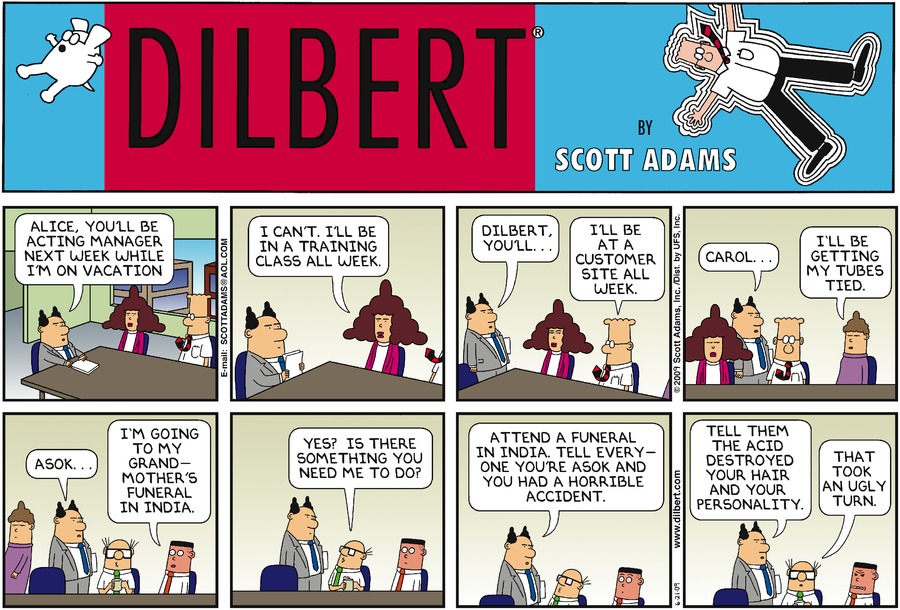 Dilbert Cartoon