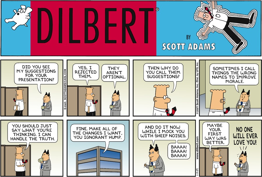 Dilbert Cartoon