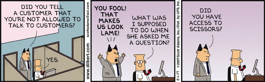 Dilbert Cartoon
