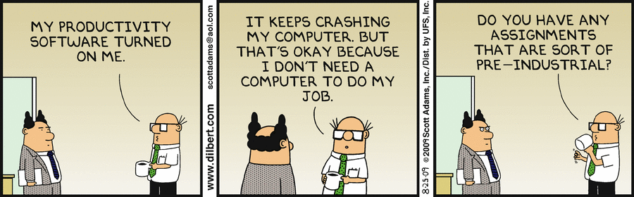 Dilbert Cartoon