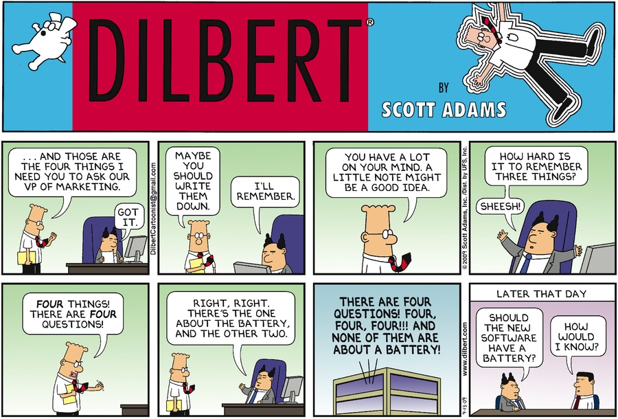 Dilbert Cartoon