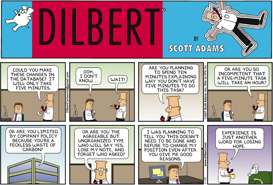 Dilbert Cartoon