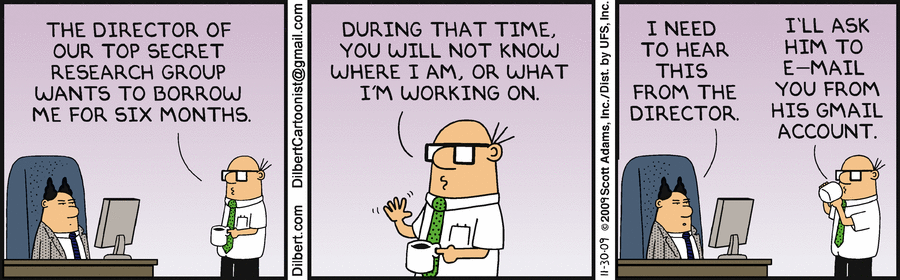 Dilbert Cartoon