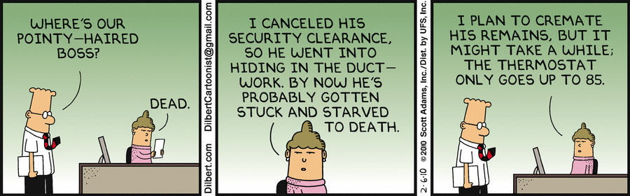 Dilbert Cartoon